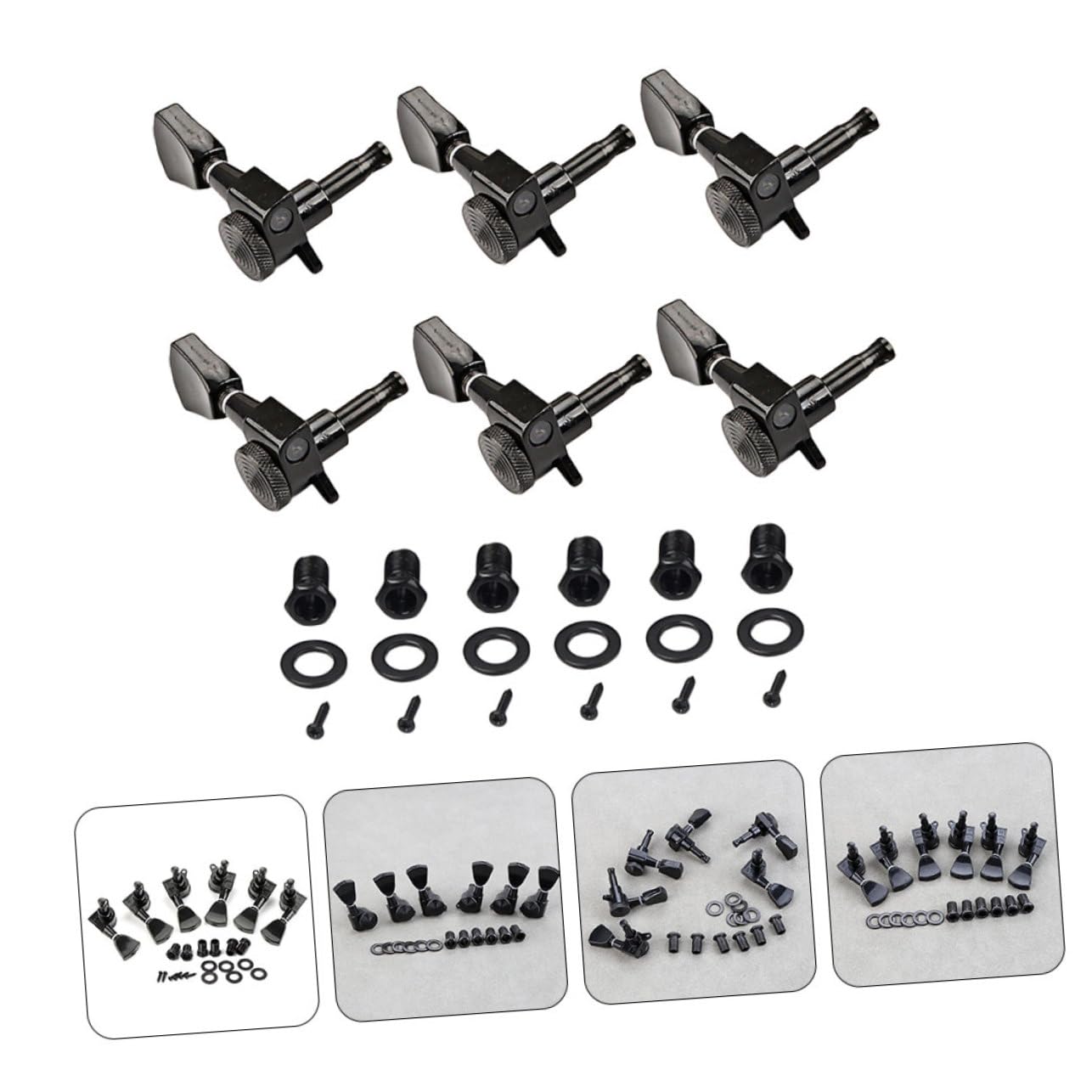 TOYANDONA 1 Set Perno de Afinación para Instrumento Perno de Guitarra Folk Accesorio de Afinación Fácil Uso Fijación Cuerdas Práctica para Principiantes y Amantes