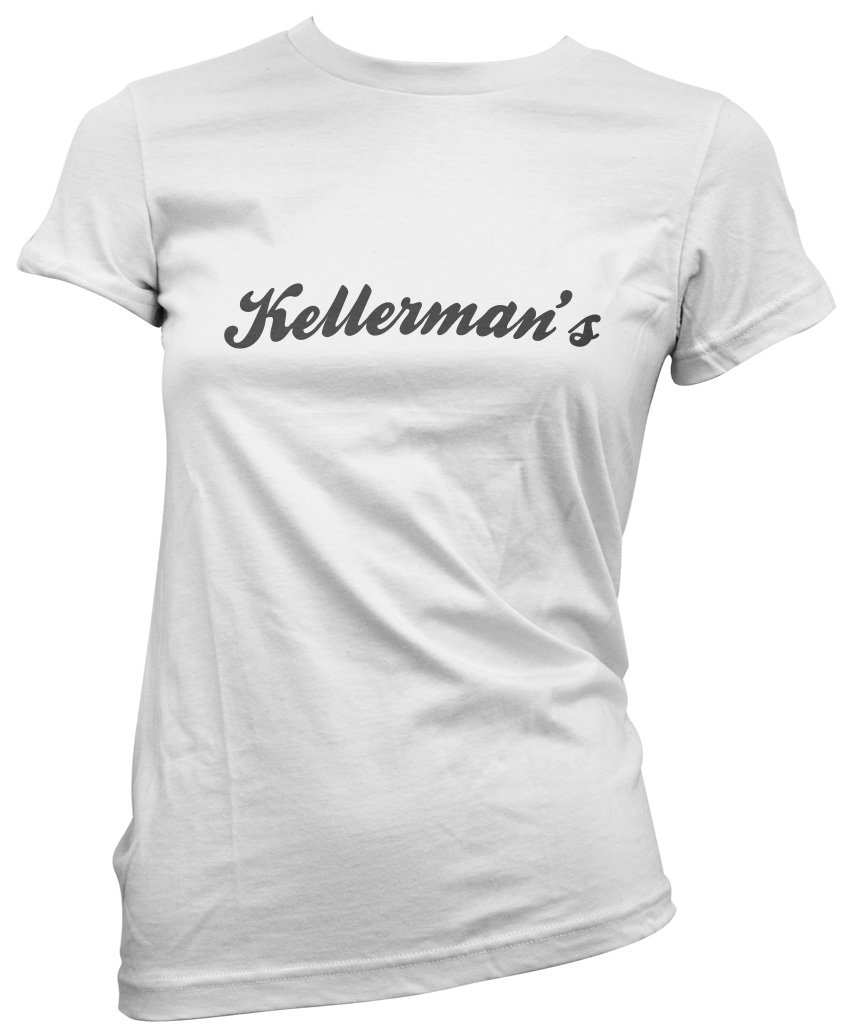 Hotscamp Women's White Kellermans T-Shirt - 8