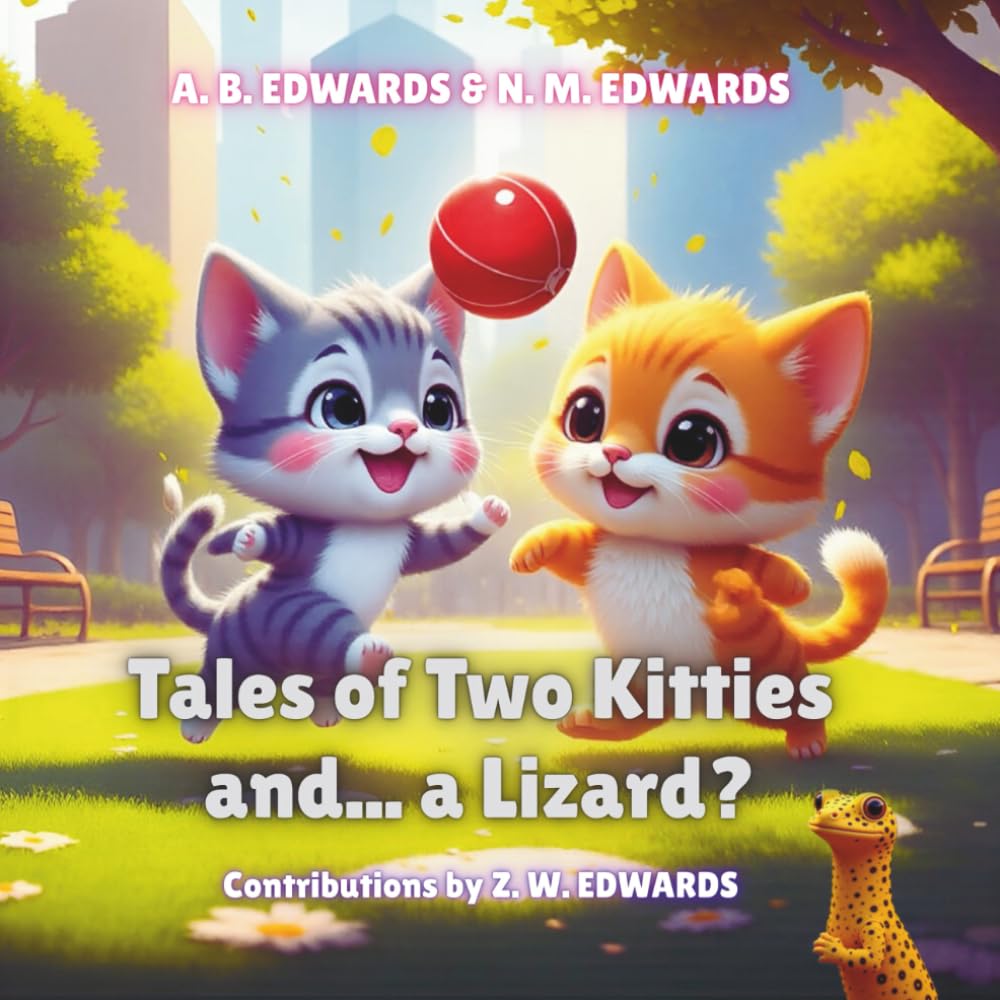 Tales of Two Kitties and... a Lizard? (Crumpet The Little Reindeer)