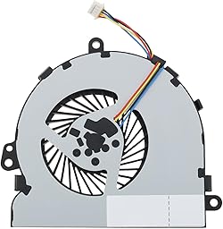 EMSea Ventilador de CPU para Portátil de 4 Cables L20474-001 Compatible con HP 15-DA 15-DB 250 G7 255 G7