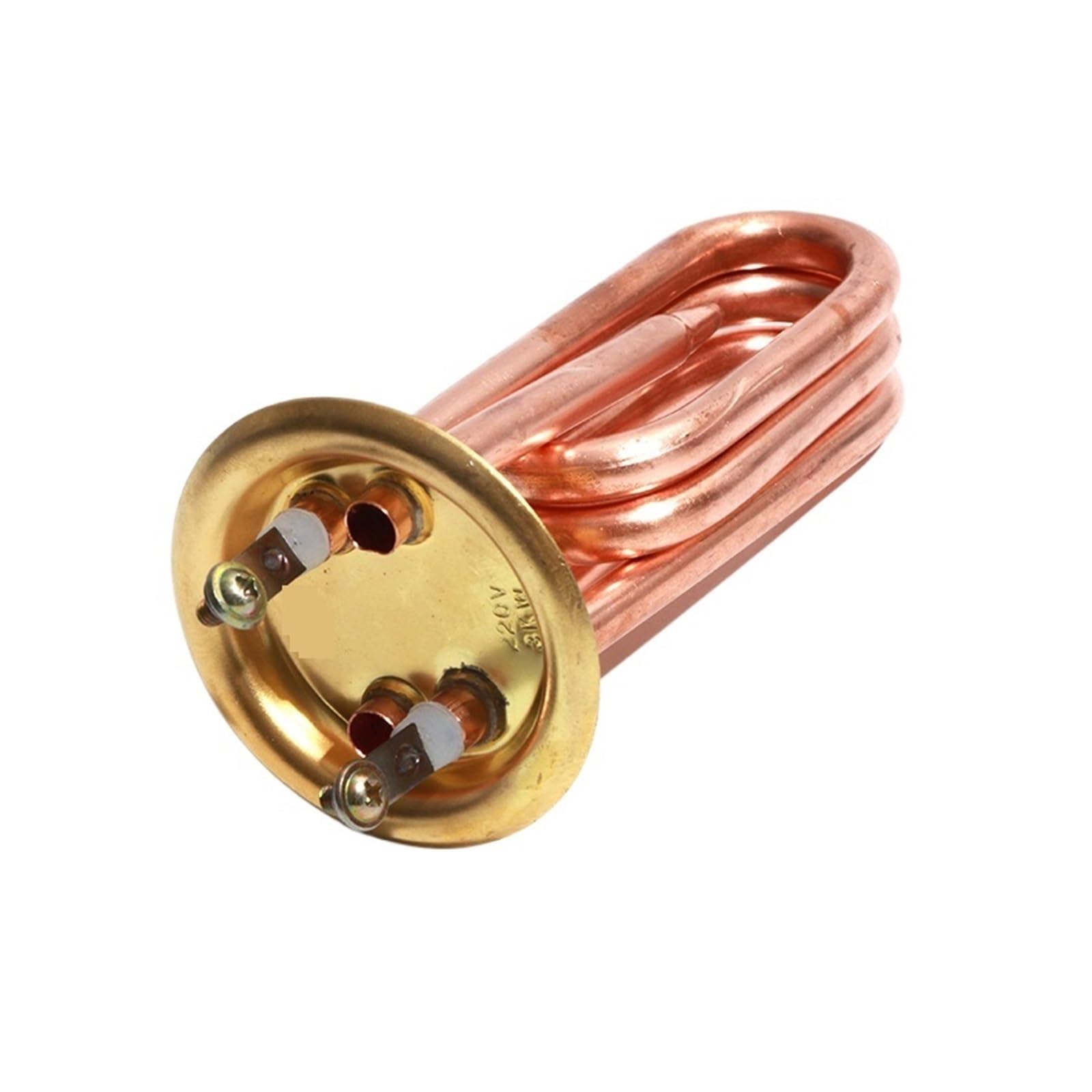 Élément chauffant électrique 2KW 3KW en cuivre rouge avec disque de 63mm pour chauffe-eau