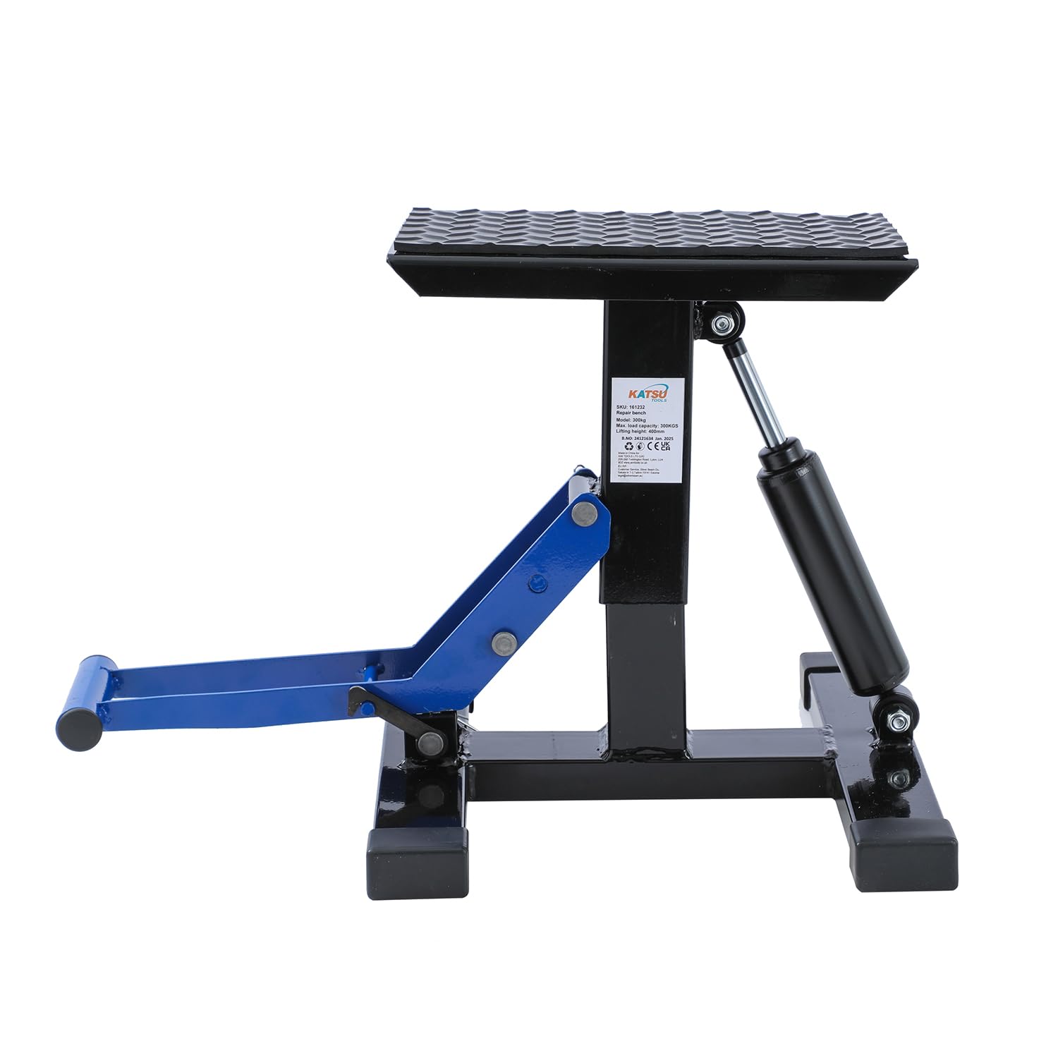 KATSU Tools Elevador Moto Motocross Soporte Hidráulico Ajustable con Amortiguador 161232