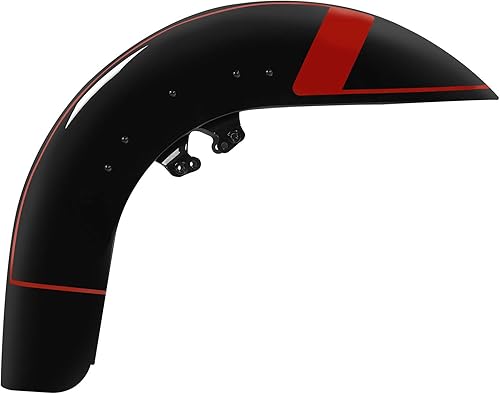 Miniatura 7 de Guardabarros delantero gris caoba y negro e industrial para Harley Touring CVO Road Glide FLTR FLTRSE FLTRX FLHX FLHXSE FLHXS 14 en adelante