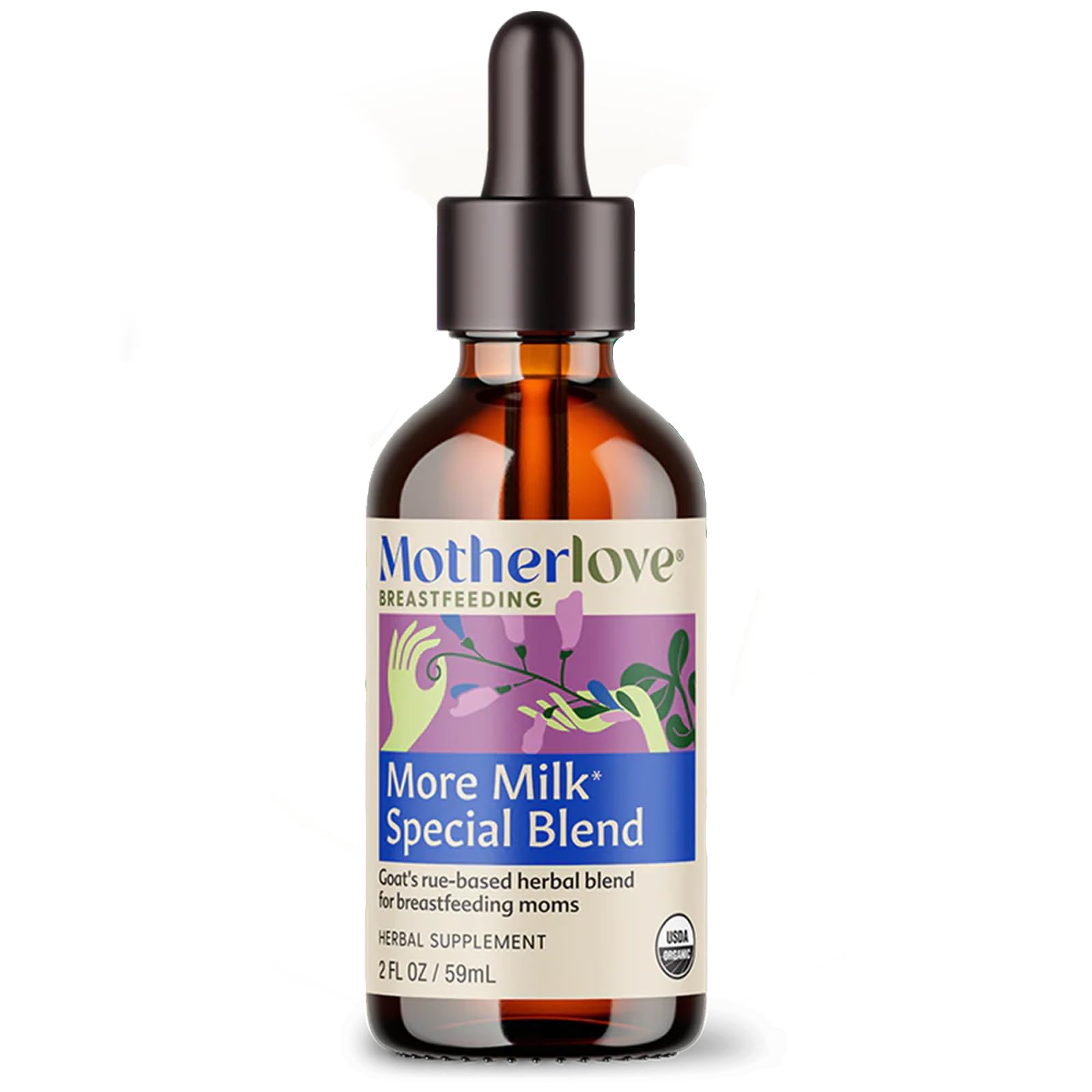 Motherlove, More Milk Special Blend, Alcohol Free, 4 fl oz (118 ml)