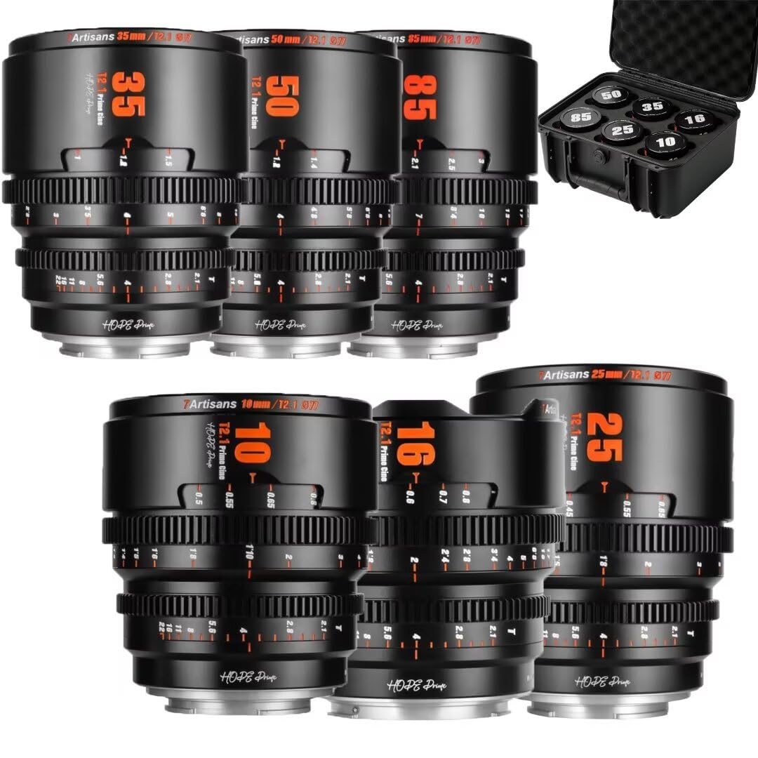 7Artisans 35mm T2.0 プライムシネレンズ RFマウント Amazon.com : 7artisans 35mm T2.0 Full Frame Large Aperture Cine
