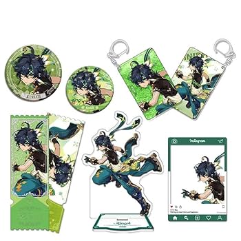 Amazon.co.jp: 原神 アクリルスタンド キーホルダー バッジ