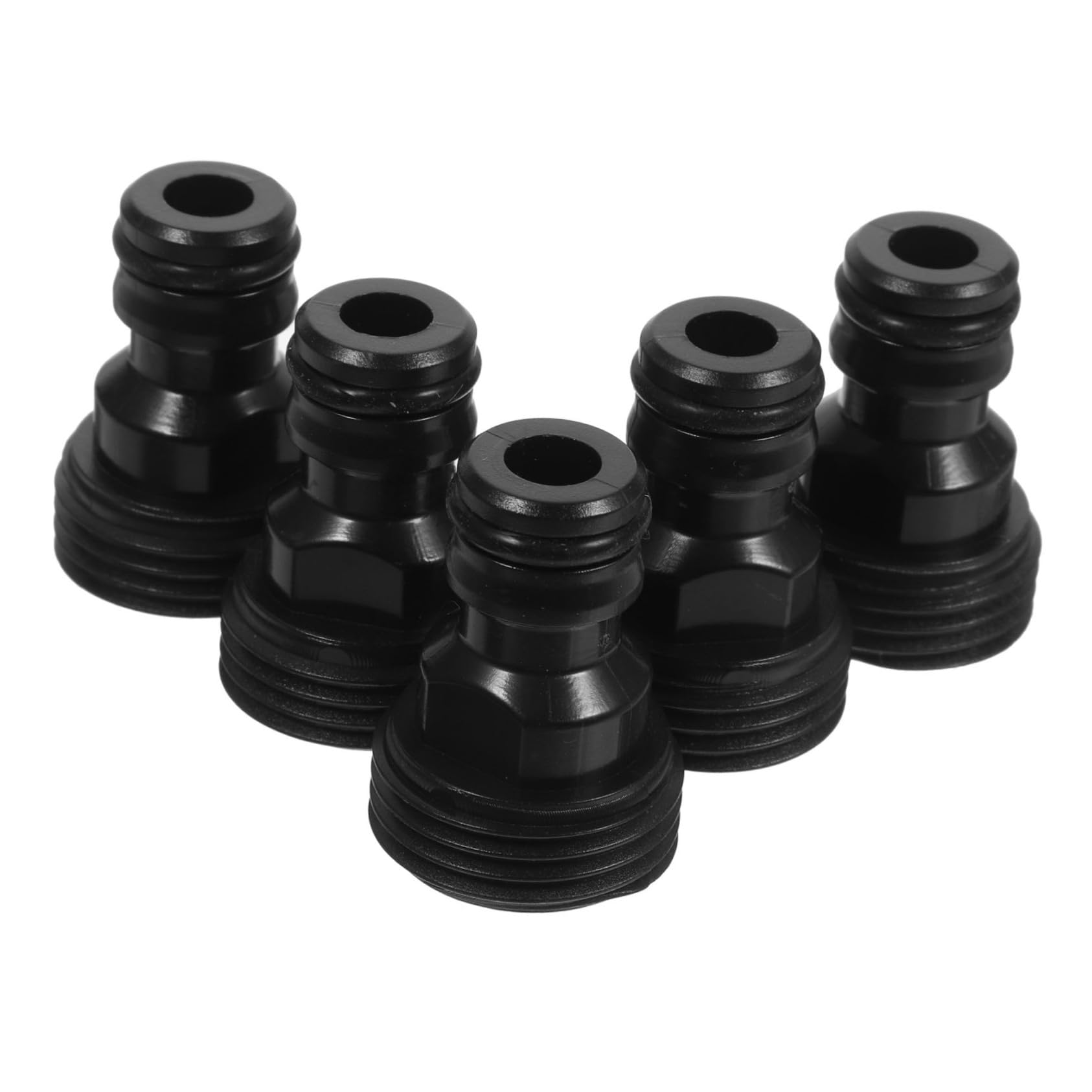 Happyyami 5 Juegos Adaptador De Lavadora Tubería Adaptador De Grifo A Manguera Adaptador Manguera Rápido Adaptador Manguera Acoplador De Manguera De Lavadora El Plastico 5 Piezas * 5