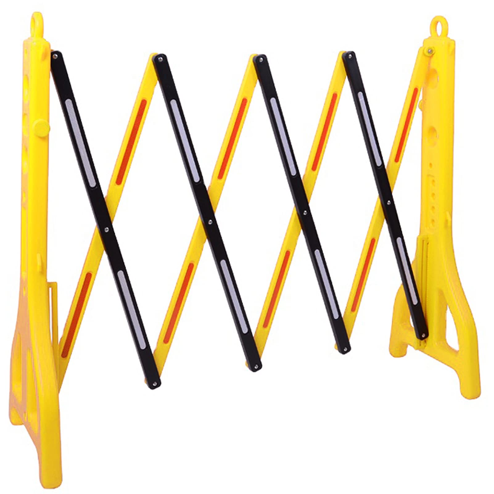 Buy ACTREY Folding Barricade,Expandable Mobile Barricade,Retractable
