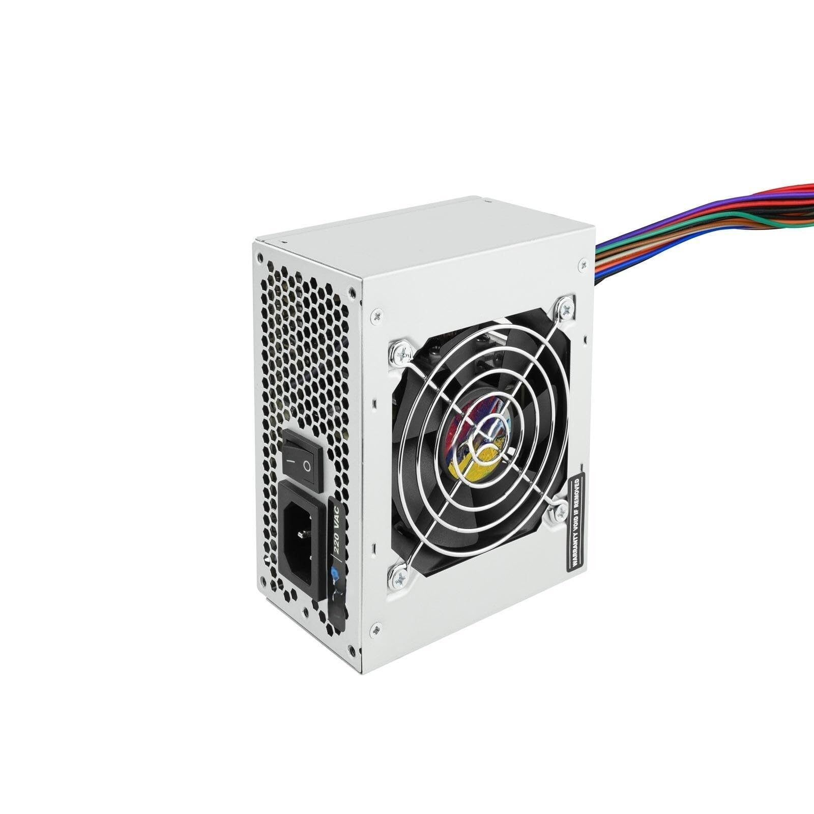 Zasilacz SFX MATX 500 W, certyfikat 80 Plus, kompaktowa konstrukcja, idealna do kompaktowych i wydajnych systemów PC.