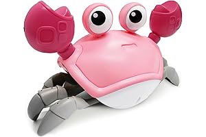 Tummy Time Toy Crab: Engage Your Child's Senses and Promote Development