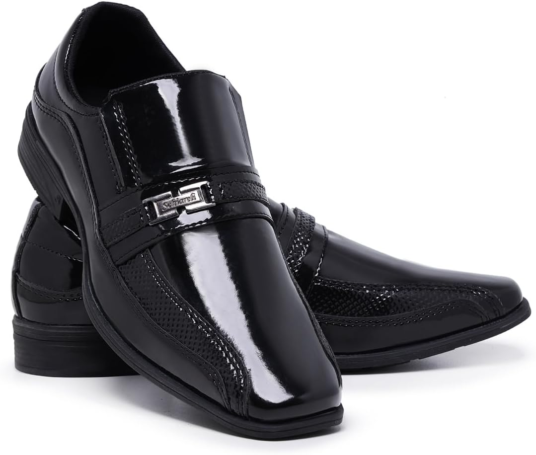 Sapato Social Masculino Bico Fino Elegante Pull On 836