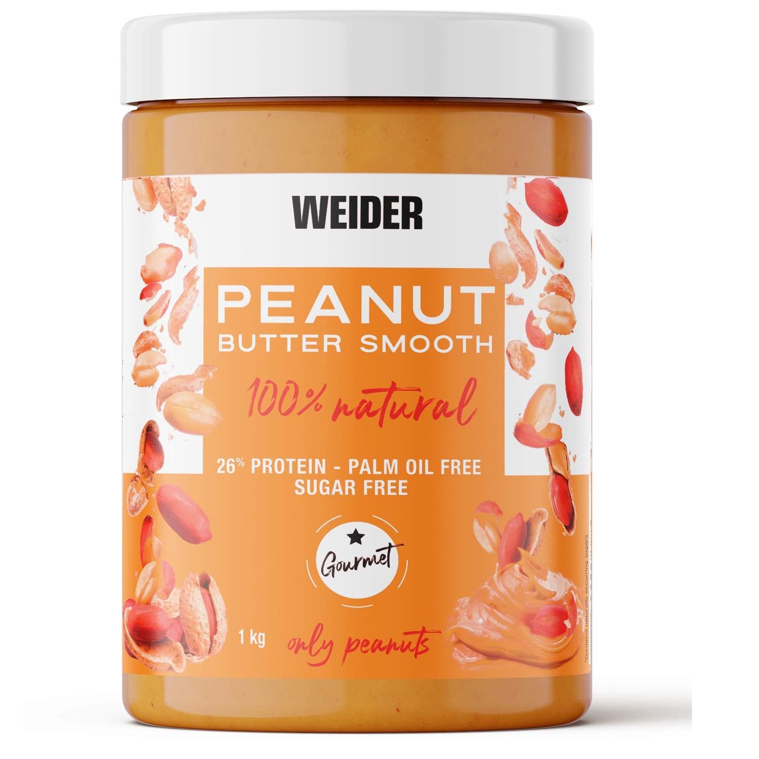 Weider Manteca de Cacahuete Vegana - 1000 g