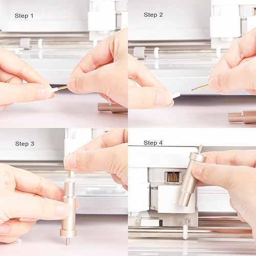 Miniatura 6 de Cuchilla de punta fina prémium para Maker 3MakerVentureExplore 3Explore Air 2AirOne, hoja de punta fina FAHUNG Plus Vivienda corta papel, cartulina,