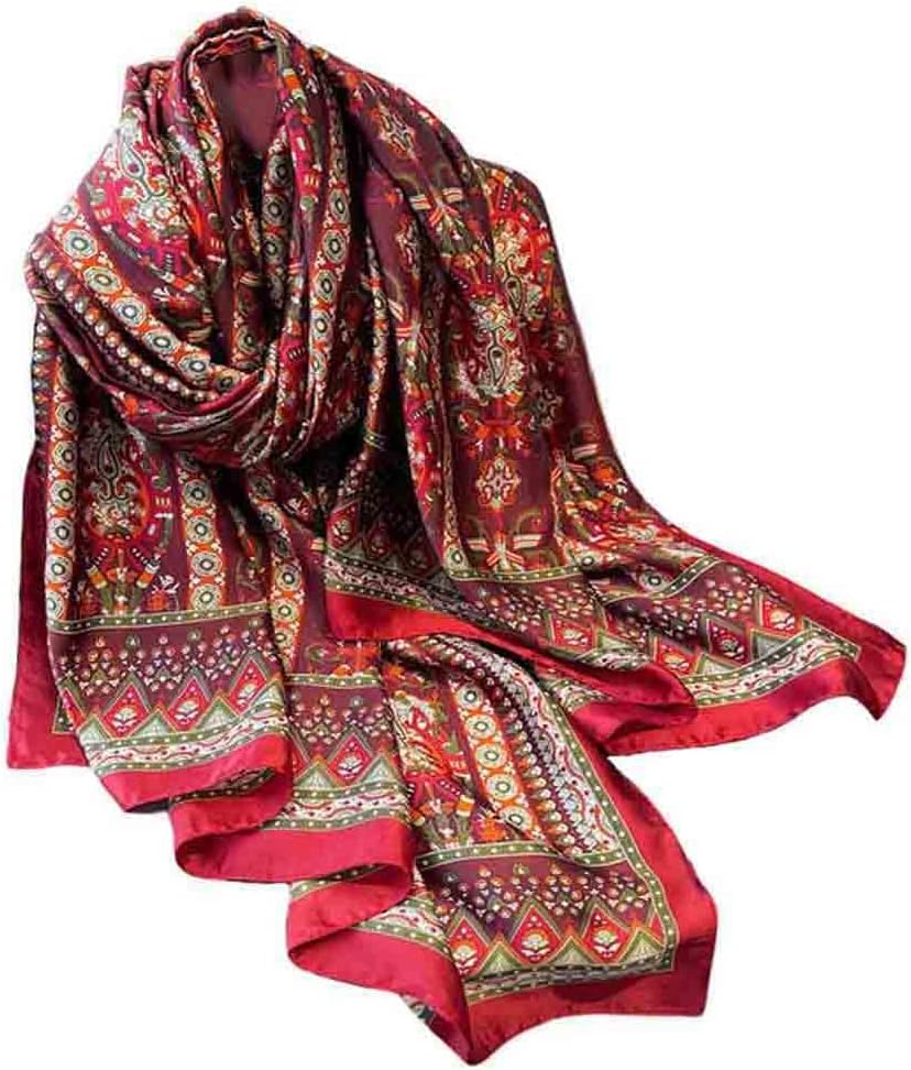 Xyueanlo Scarfs for Women Fashion Scarves Print Floral Dressy Scarf Lightweight Sunscreen Wraps Shawls