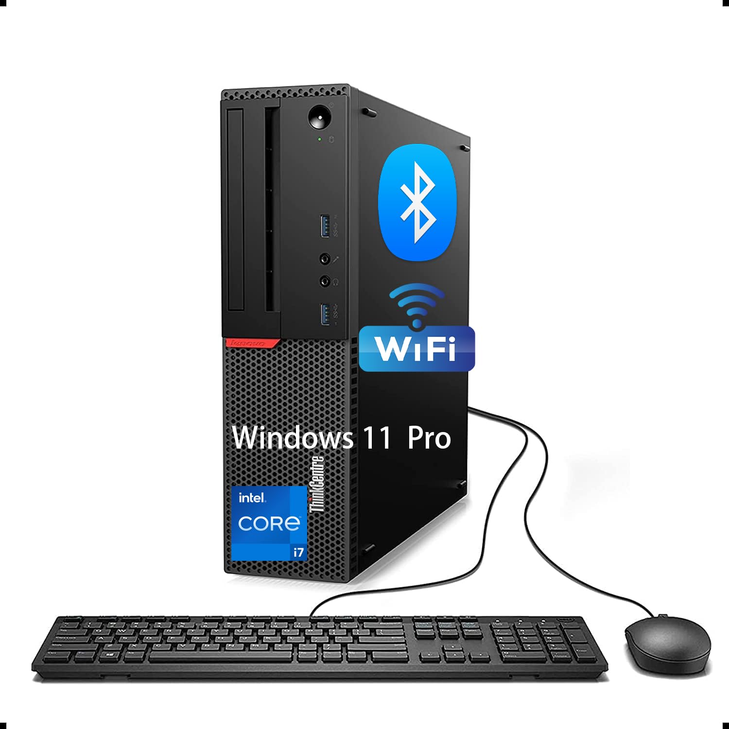 Amazon.com: Lenovo ThinkCentre M900 SFF Desktop PC, Intel Core i7