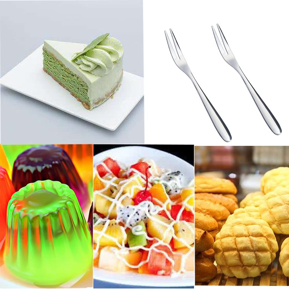 Mini Dessert Forks 24 Pack Stainless Steel Appetizer Forks For Fruit Cocktail Salad Cake Tasting For Party Home Restaurant (24) — Amazon image 7