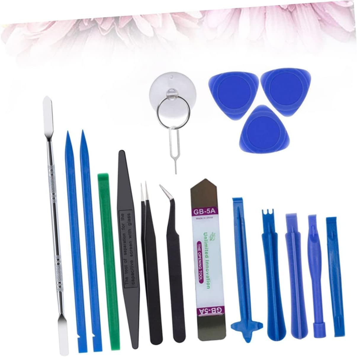 SHOWERORO 18-in-1 Disassembly Stick Repair Tool Set for Laptop and Computer Maintenance Multi-Functional Phone Repair Kit Precision Tools Easy to Use