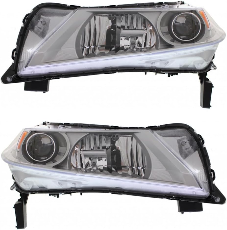CarLights360: For Acura TL Headlight Assembly 2009 2010 2011 Passenger Side | HID - Replacement For AC2519116 | 33101TK4A01
