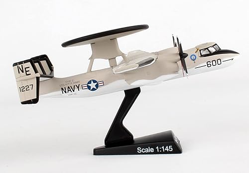 Miniatura 3 de Sello de correos ps53791USN Northrop Grumman E-2Hawkeye escala 1 145Diecast con función atril