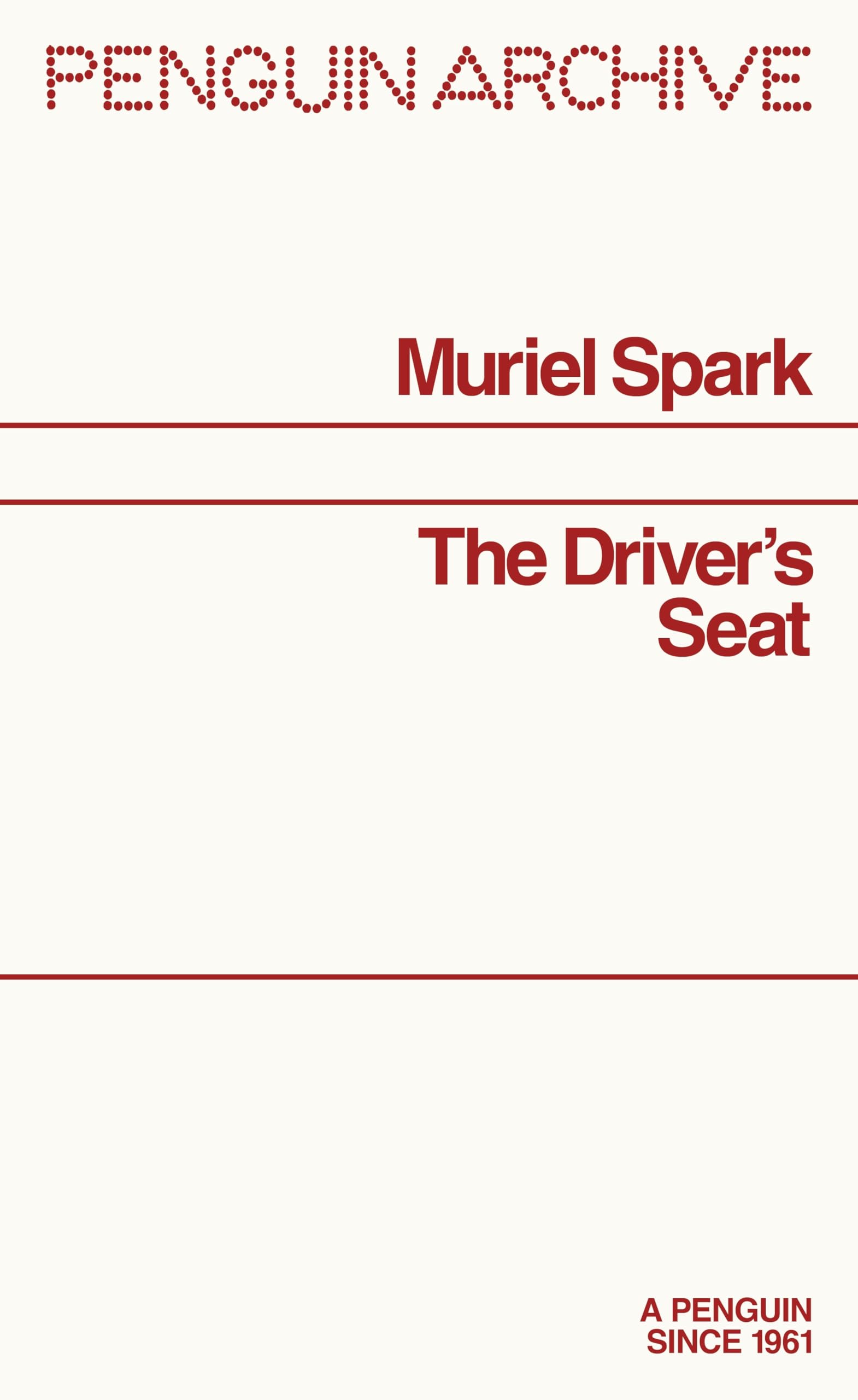 Muriel Spark The Driver's Seat Paperback Fiction Book