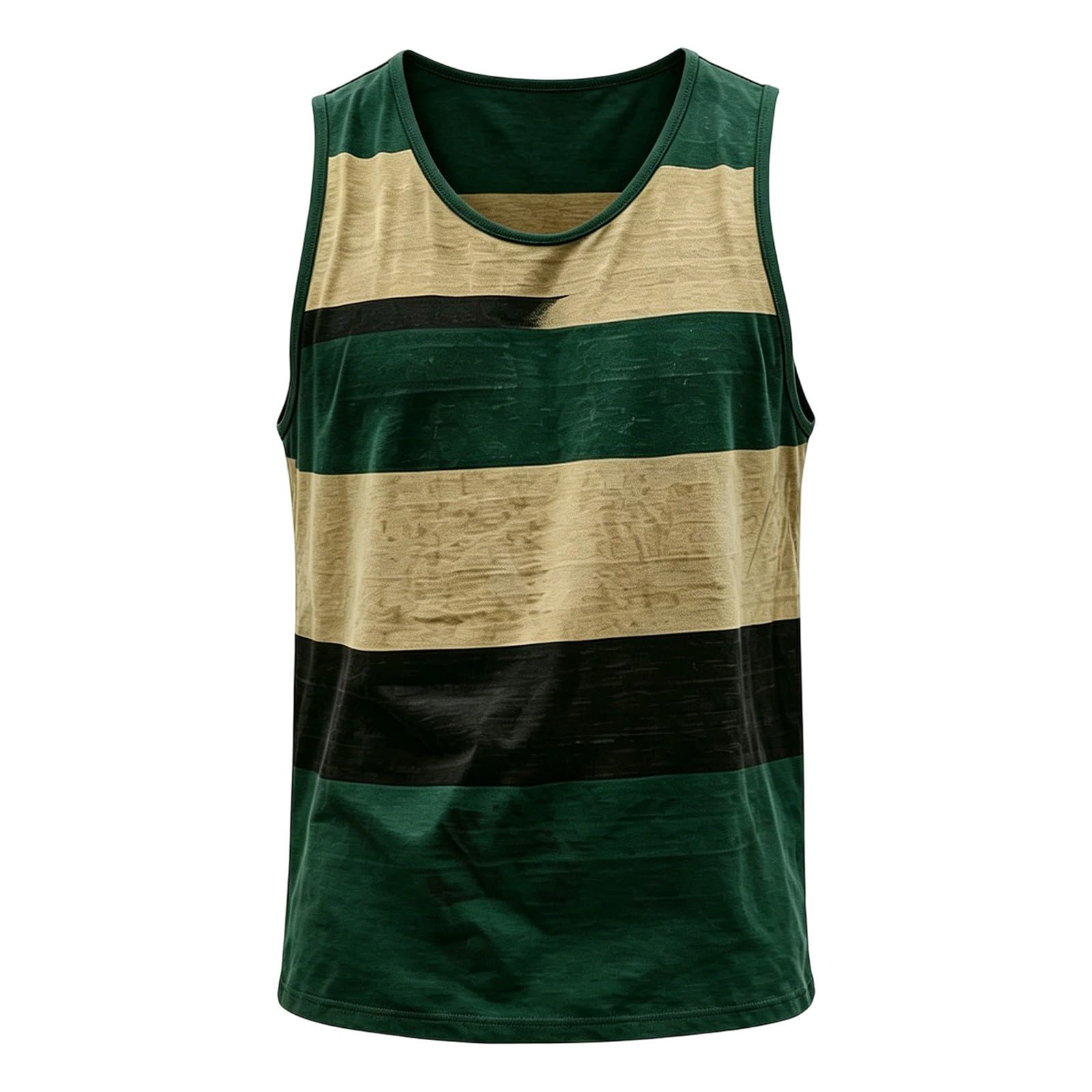 Camiseta sin Mangas para Hombre Verano Chalecos Deportivos Fitness Rayas Chaleco Deportiva Transpirable Camisetas Tirantes Gimnasio Entrenamiento Correr Holgado Chandal Tank Top