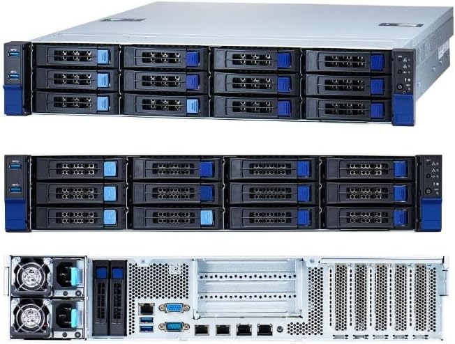 Tyan Transport SX TS65-B8253 B8253T65V10E4HR-2T Barebone, 2U, 12x SATA/SAS + 2X SATA, 4X NVMe, 16x DDR4, 2X 10GbLAN, 2X 1GbLAN, 1200W RDT PSU