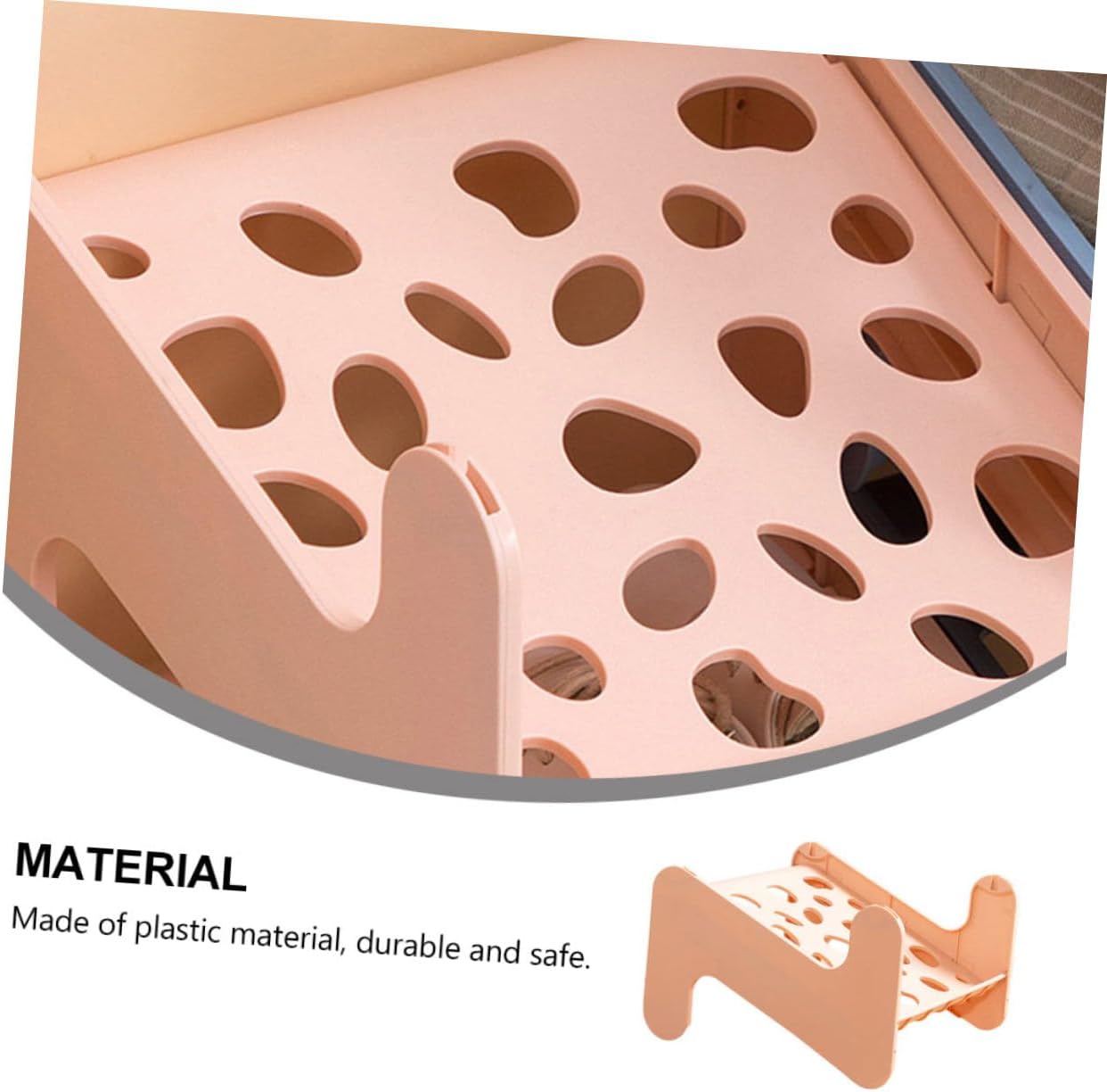 MAGICLULU Plastic Shoe Rack Organizer with Ventilated Hollow Out Pattern