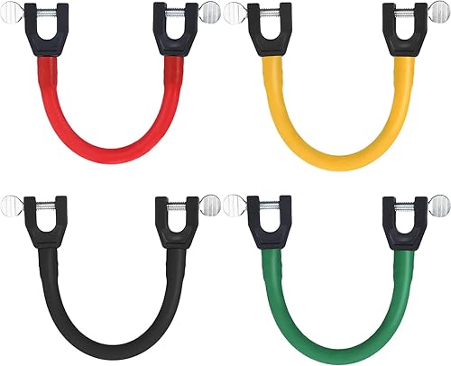 4 Pieces Ski Tip Connector Trainer Ski Training Aid Ski Wedge Aid for Beginners Skiing Training, Assorted Colors