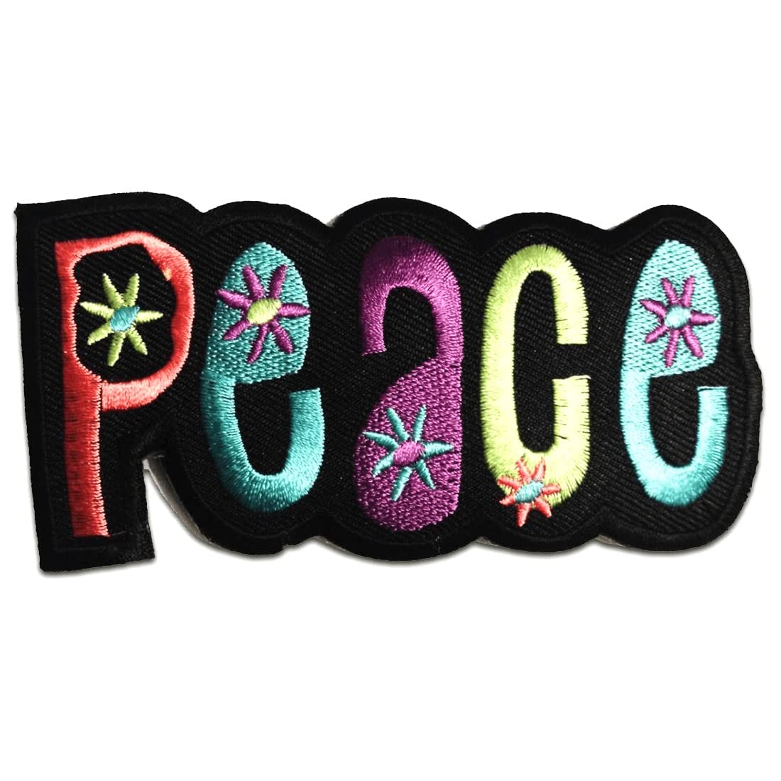 Catch the Patch Love Amore - Toppe Termoadesive Patch Toppa Ricamate, Misura: 11 x 8,5 cm, Farbvariante:nero