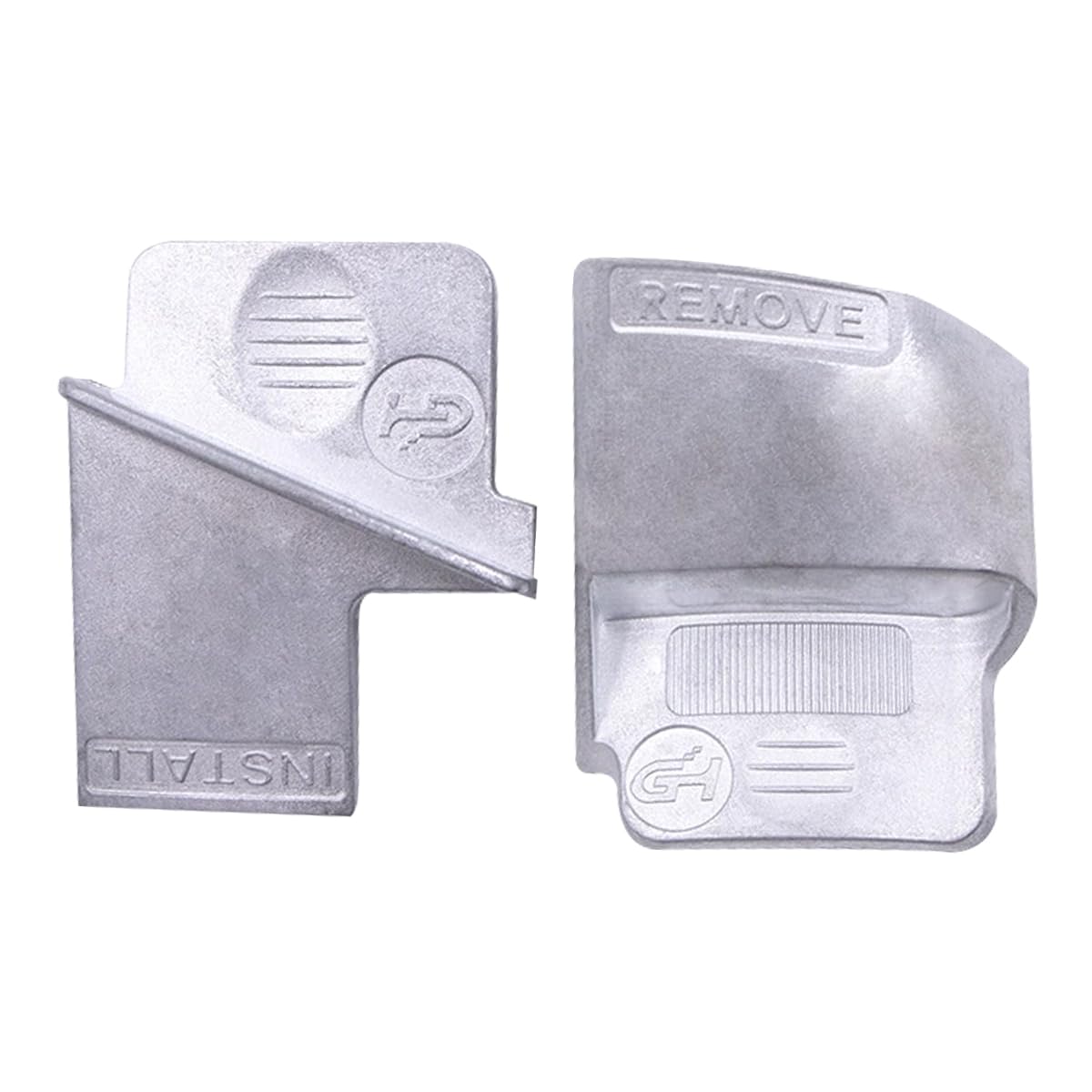 ZIMISI 2PCS Stretch Belt Mate Kit, Metal Auxiliary Pulley Belt Installer Tool for Timing Belt, Universal Serpentine Stretch Belts Remover Tool for Car Trolley Truck Cart Belts (Metal)