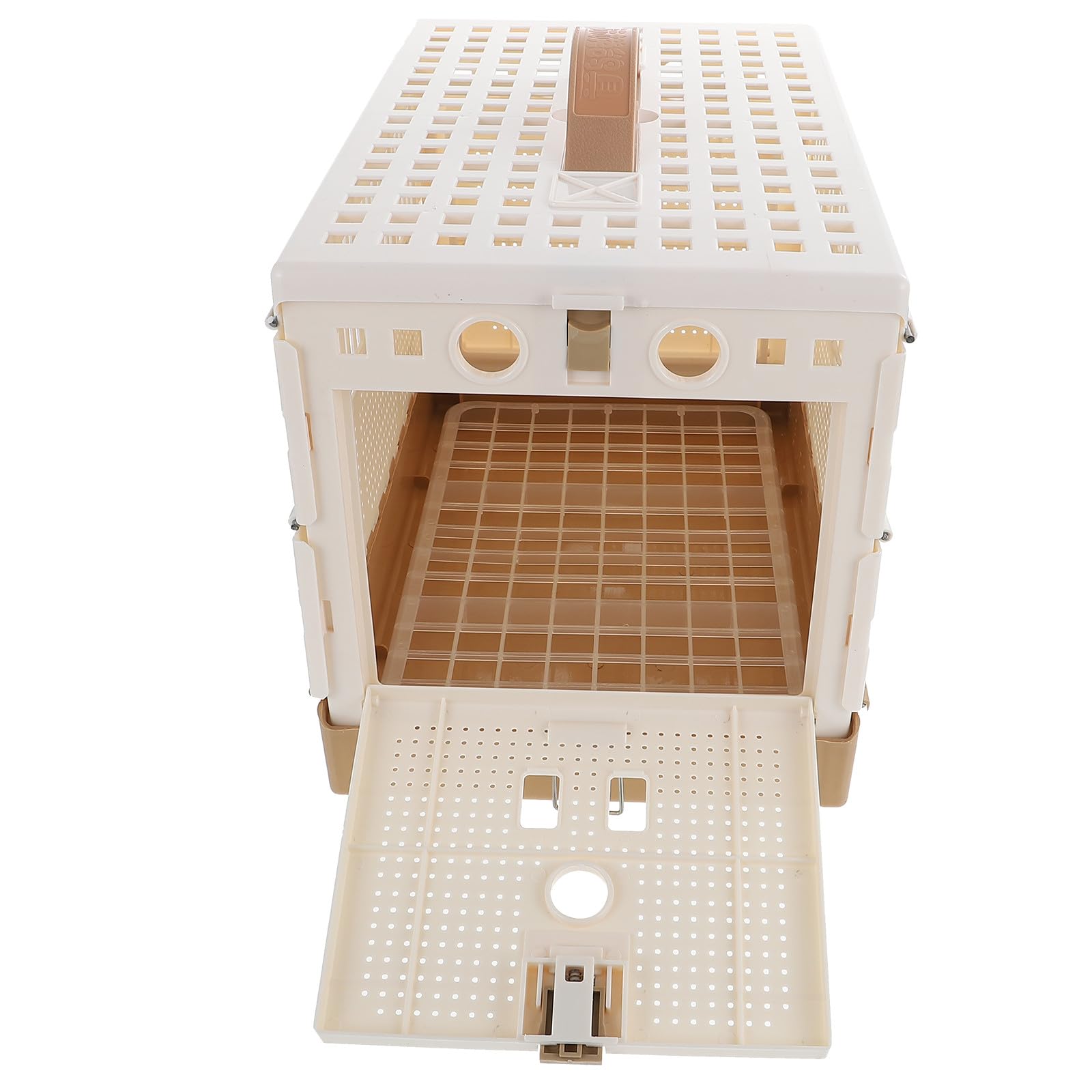 Genérico Jaula para Palomas de Plástico Plegable Bandeja Extraíble y Pestillo Seguro para Entrenamiento de Palomos Deportivos y Transporte en Casa y Exterior 12.6X8.7X7.9 Pulgadas