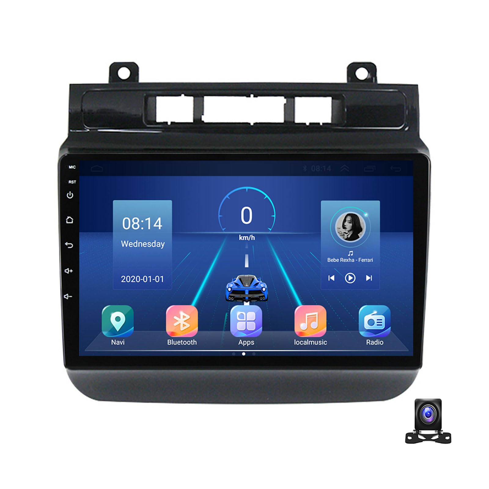 Carplay Autoradio Résout Problème Stationnement Touareg 2015 via Caméra de Recul