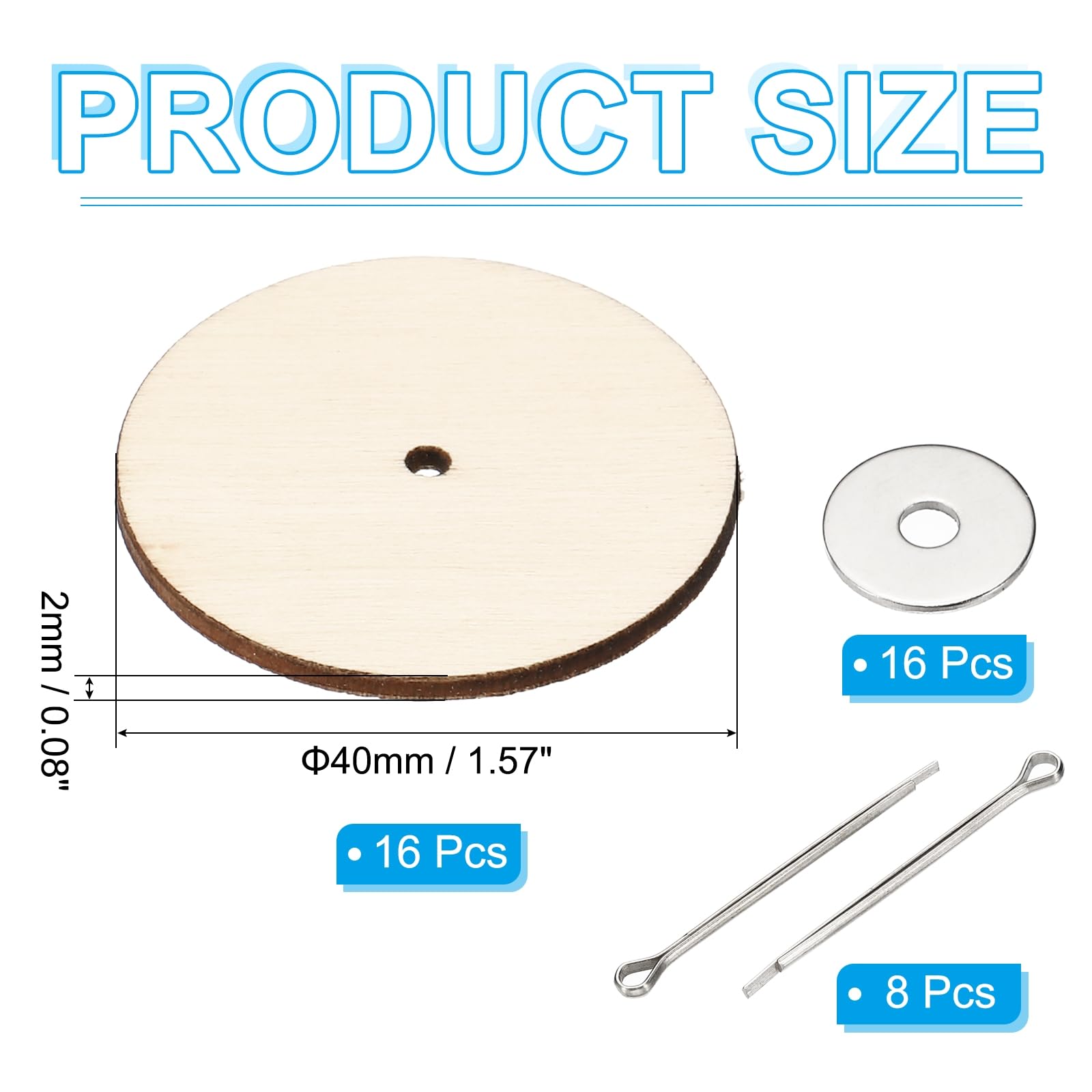 PATIKIL 40mm Doll Joints - Image 2