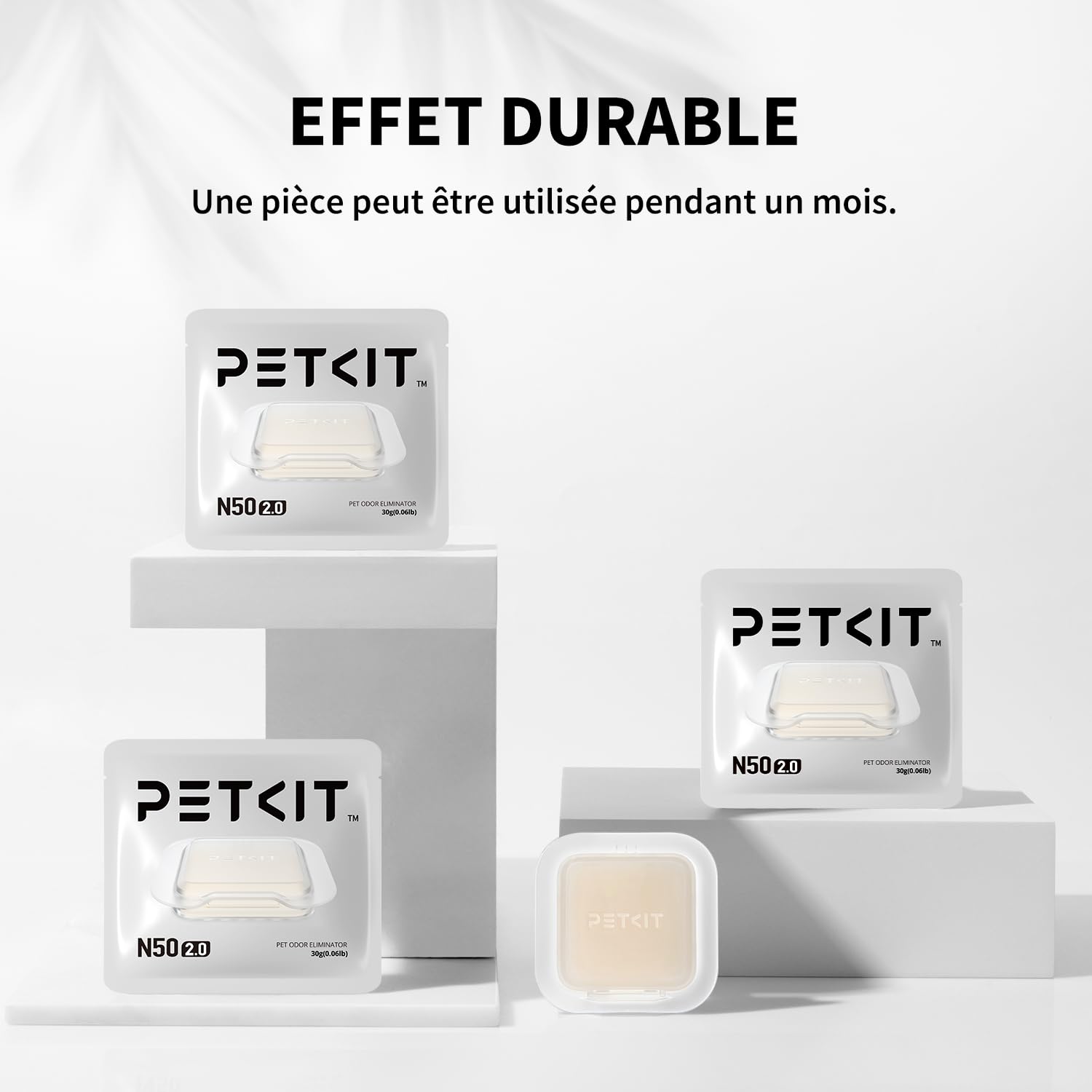 PETKIT PURA MAX PURA MAX 2 Désodorisant Autonettoyant Bac à litière, Parfum Longue Durée, Haute Sécurité, Non Irritant, Utilisation Durable (3 paquets)