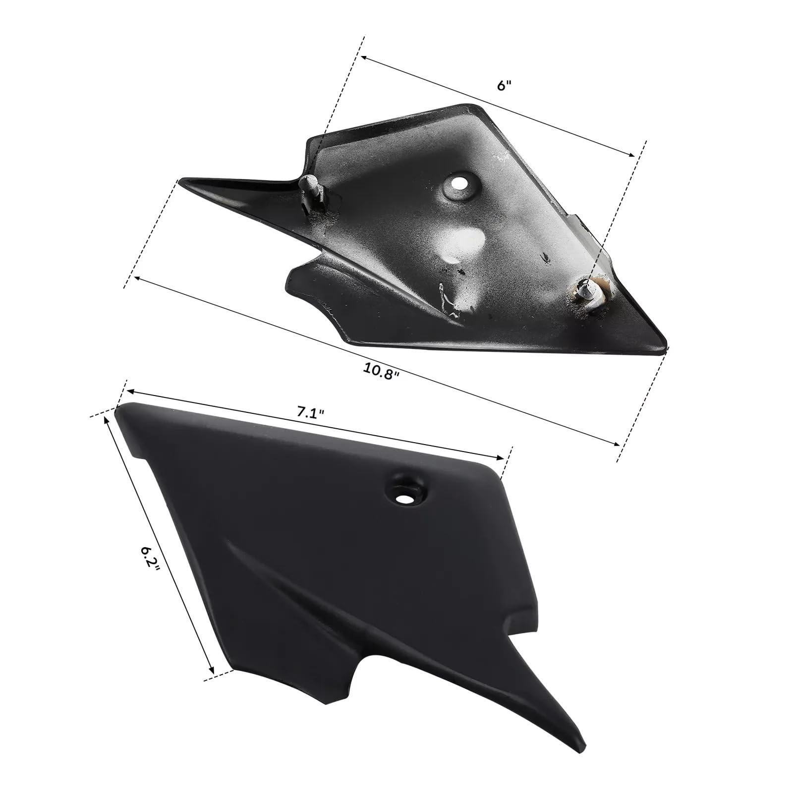 Motocykl Przednia Osłona Chłodnicy Osłony ramy i paneli bocznych motocykla pasujące do Suzuki SV650 SV 650 2005-2011