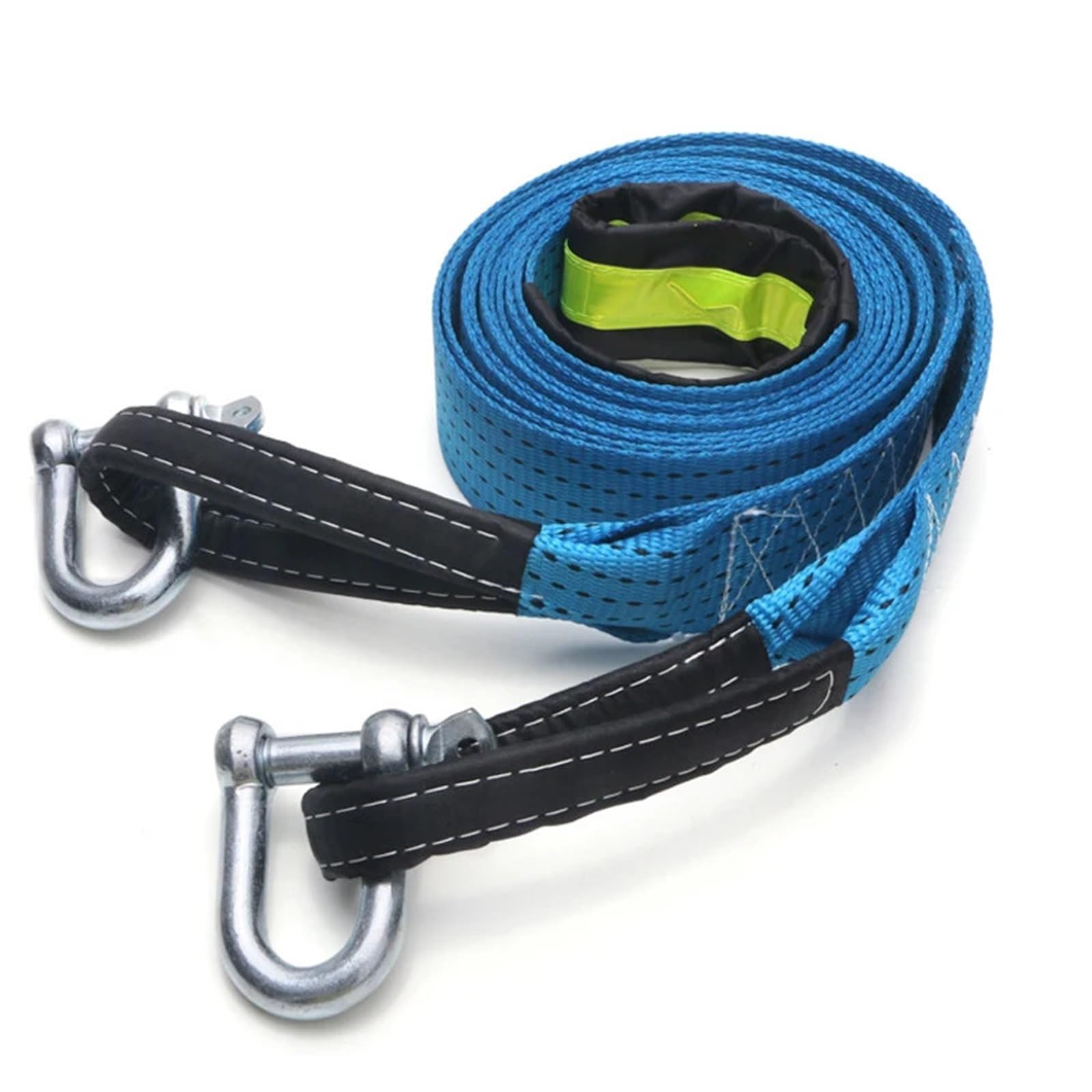 Cinghia di Traino gancio del Cinghia di Traino Cinghia di traino per auto da corsa Corda per verricello automatico in nylon 5M 8 tonnellate di recupero Cavo di traino Cinghia per carichi pesanti