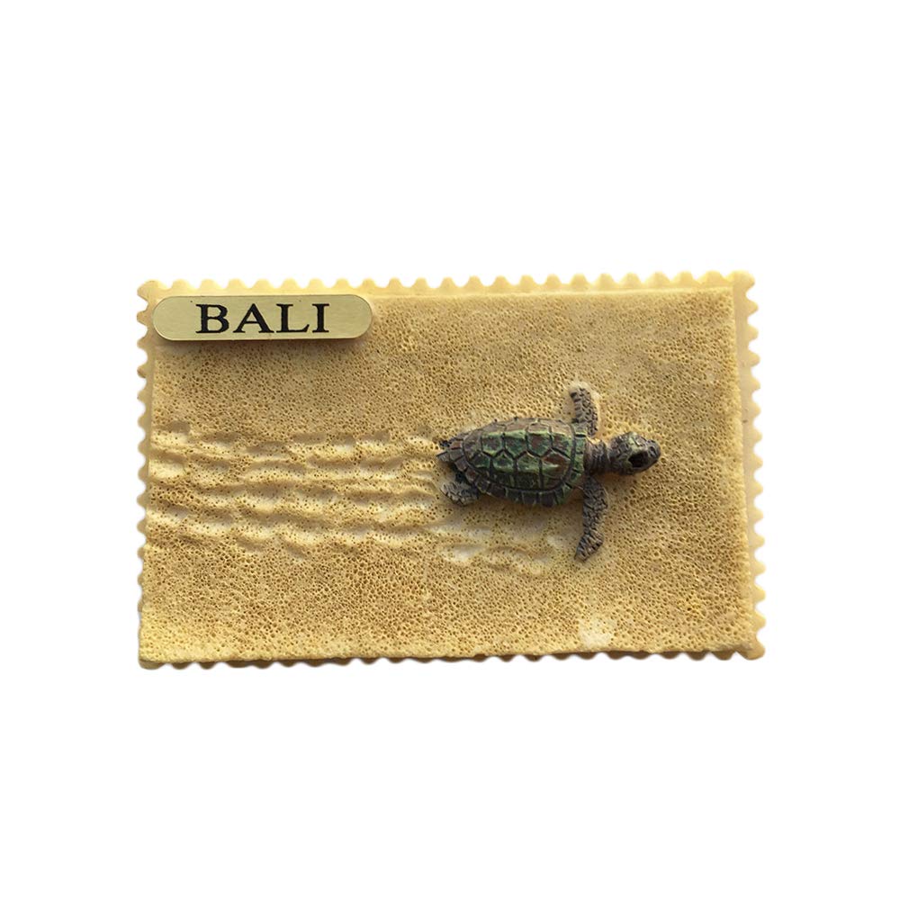 Wedarego Bali 3D Beach Refrigerator Magnet Resin Travel Souvenirs,Handmade Home & Kitchen Decoration Fridge Magnet Collection Gift