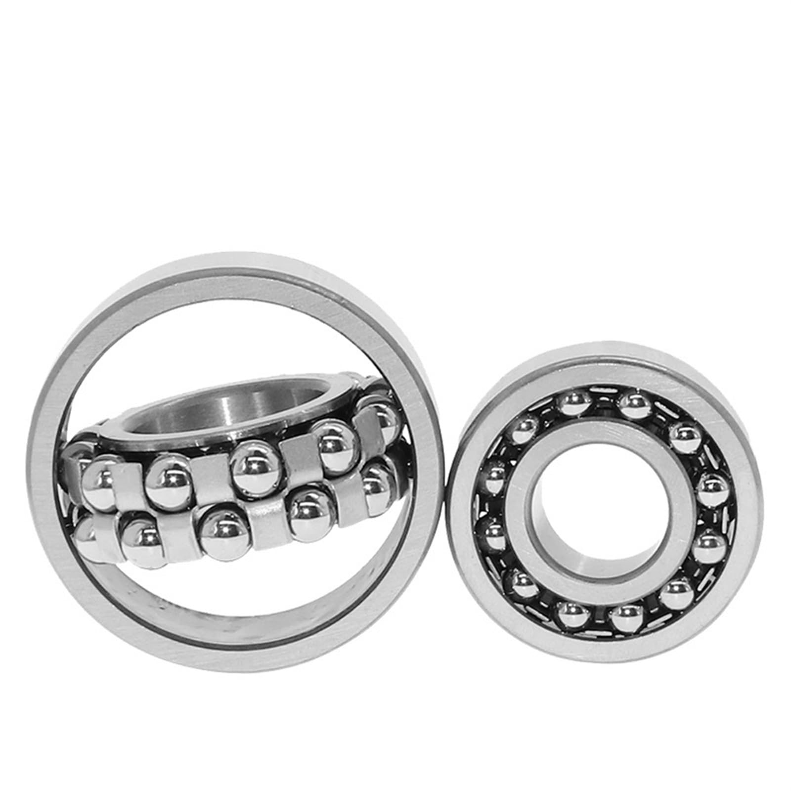 NOBIRTBSA Double Row Ball Aligning Ball Bearing 1211 1212 1213 1214 1215 1216 1217 High-Speed Precision Bearings 1Pcs(1211 55X100X21)
