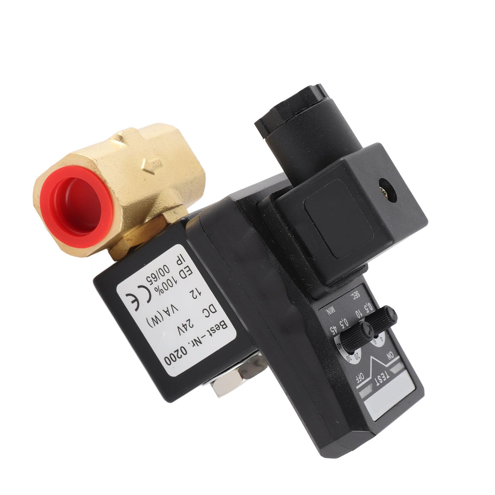 Valvola di Scarico Elettronica, Design Compatto in Ottone (DC24V)
