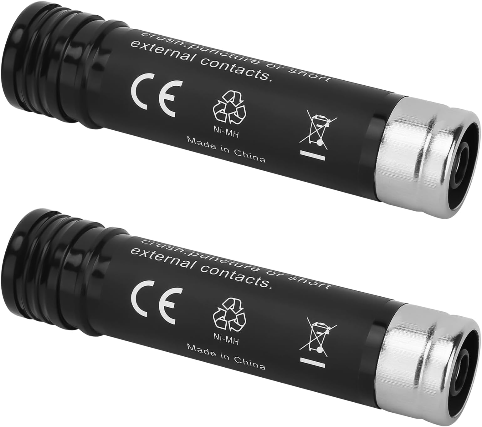 Munikind 2Pack 3.6V 3600mAh Ni-Mh Replacement Batteries for Black and Decker Versapak Gold VP100 VP100C VP105 VP105C VP110 VP110C VP143 Vp142 Vp7240