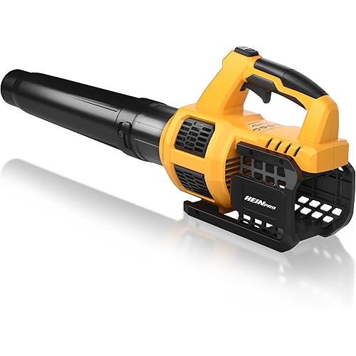 Cordless Leaf Blower Compatible with Dewalt 20V Max Battery 400CFM Electric Leaf Blower Cordless, Variable Speed, Turbo Mode, Leaf blowers Battery Powered for Lawn Care, Yard(Tool Only)