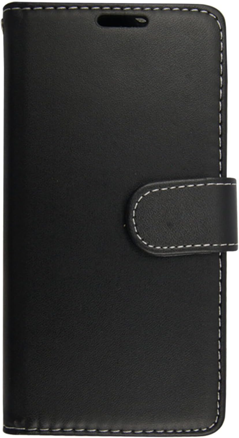 ProGadgetsLtd Nokia 8 Phone Case Premium Leather Flip Wallet Multi Function [card slots][kickstand][magnetic] Cover For Nokia 8 2017 (Black)