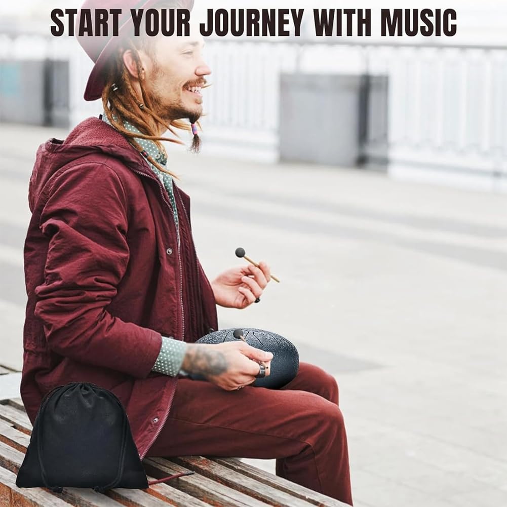 Tambour à Languette En Acier De 10 Pouces 11 Notes Tambours à Languette