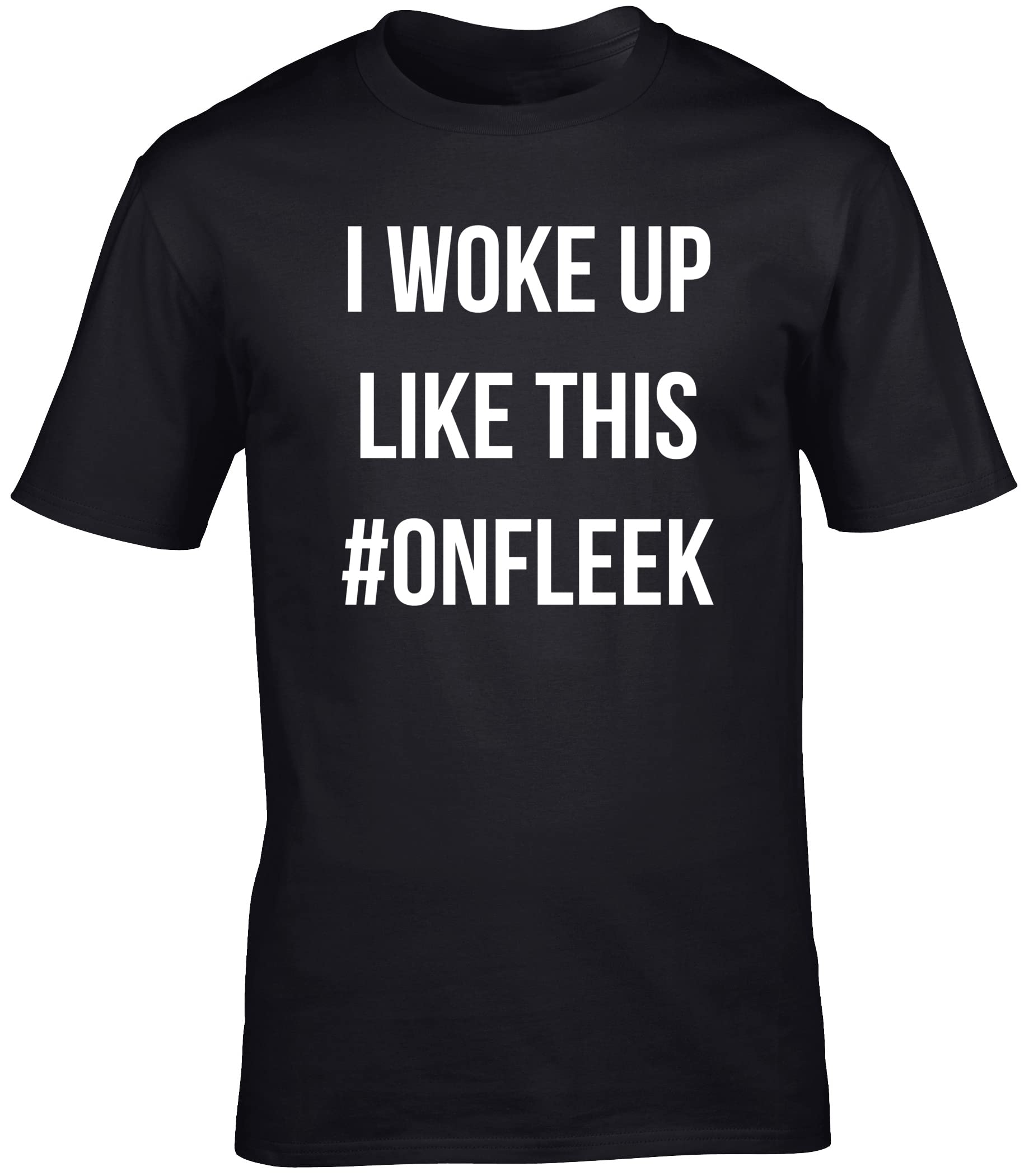 HippowarehouseI Woke Up Like This #Onfleek Unisex Short Sleeve t-Shirt (Specific Size Guide in Description)