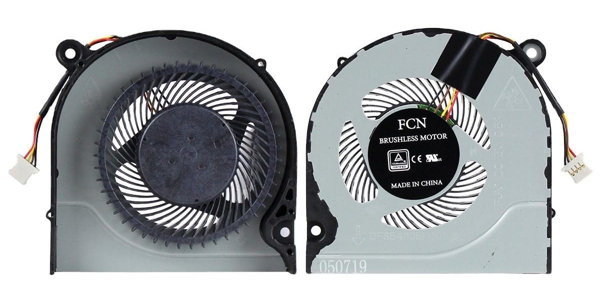 ULTRAZONE Laptop Internal CPU Cooling Fan for Acer Nitro 5 AN515-41, AN515-42 AN515-51 AN515-52 AN515-53, Aspire 5 A515, A515-51, A515-51G,