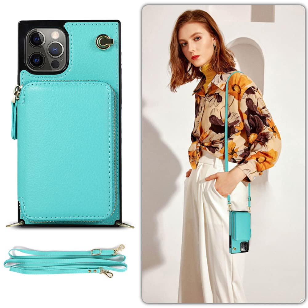 Étui Portefeuille pour iPhone 6 7 8 SE 2020 6P 7P 8P X XR XS Max 11 12 13 Pro Max Porte-Cartes de Couleur Unie pour iPhone 6, Or Rose, pour iPhone 6