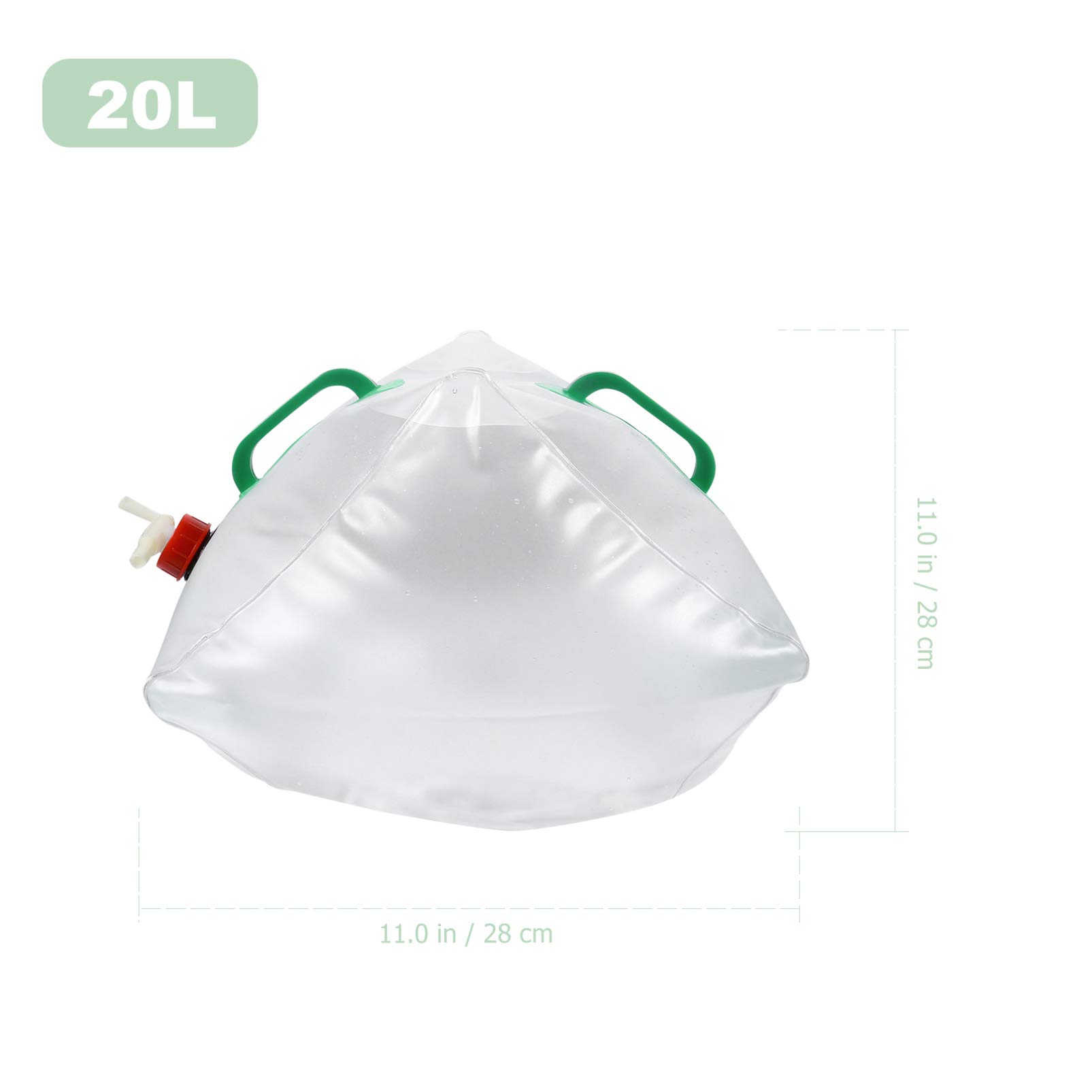 SUPVOX Portable Water Storage Bag Camping Tank Emergency Bag Compact Lightweight