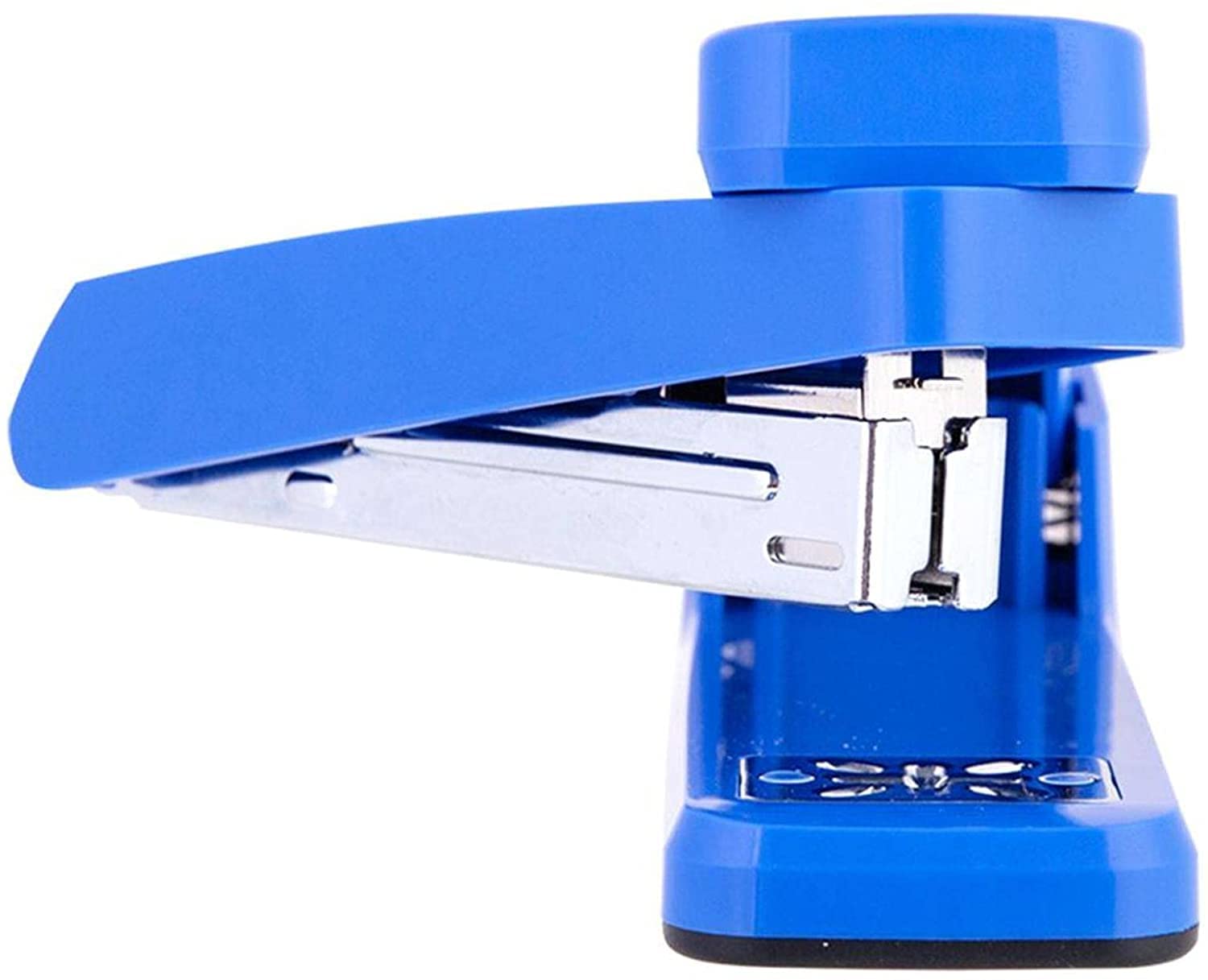Agrafeuse Manuelle Bras pivotant Saupeux pivotant Stapleur pivotant 25 Capacité de feuilles Half Strip Strip Staple Rotating Anvil Stapler Papeterie Office Accueil School Utilité Pour Bureau Maison Éc