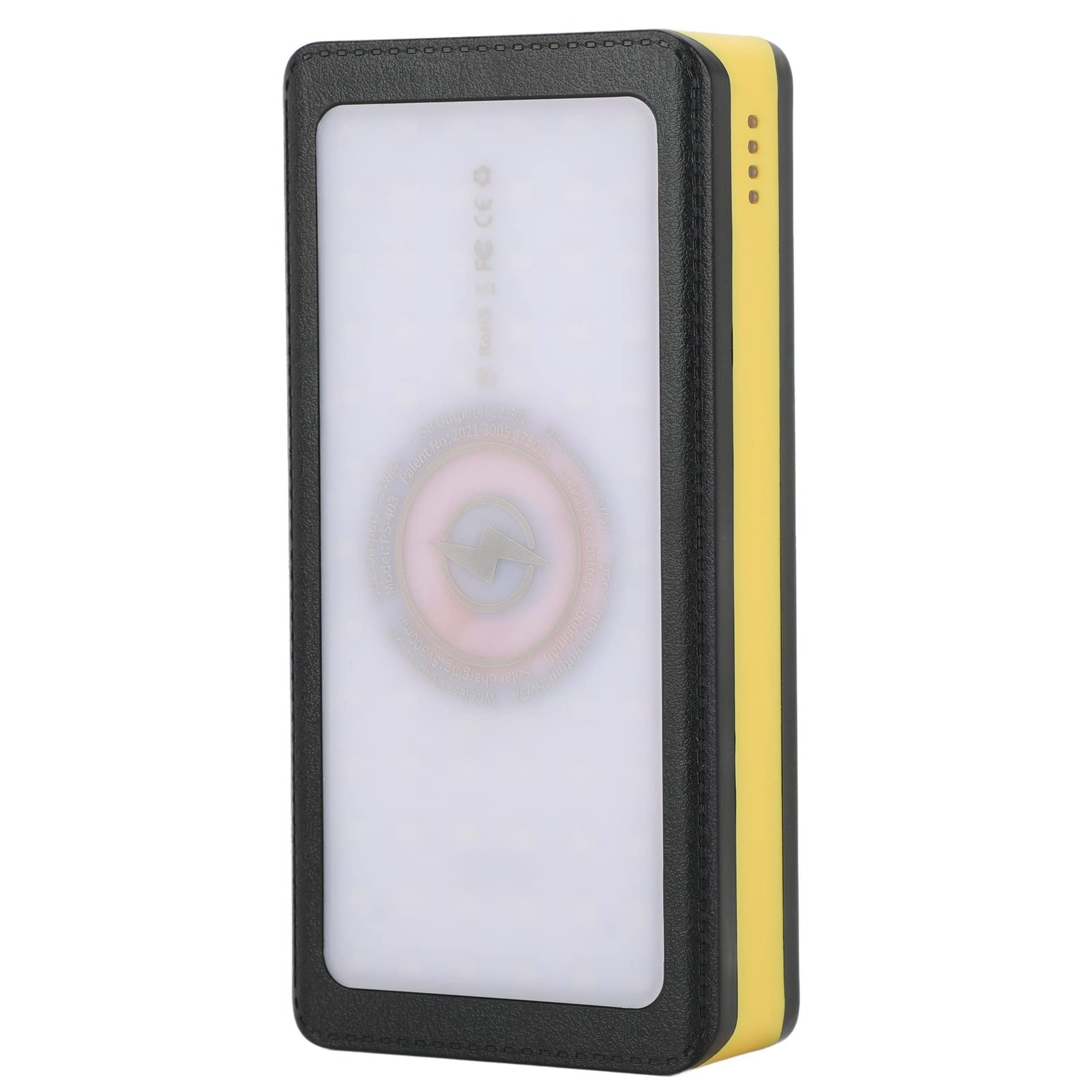 Garosa Power Bank Solare, Caricabatterie Solare da 30000 MAh con 4 Uscite