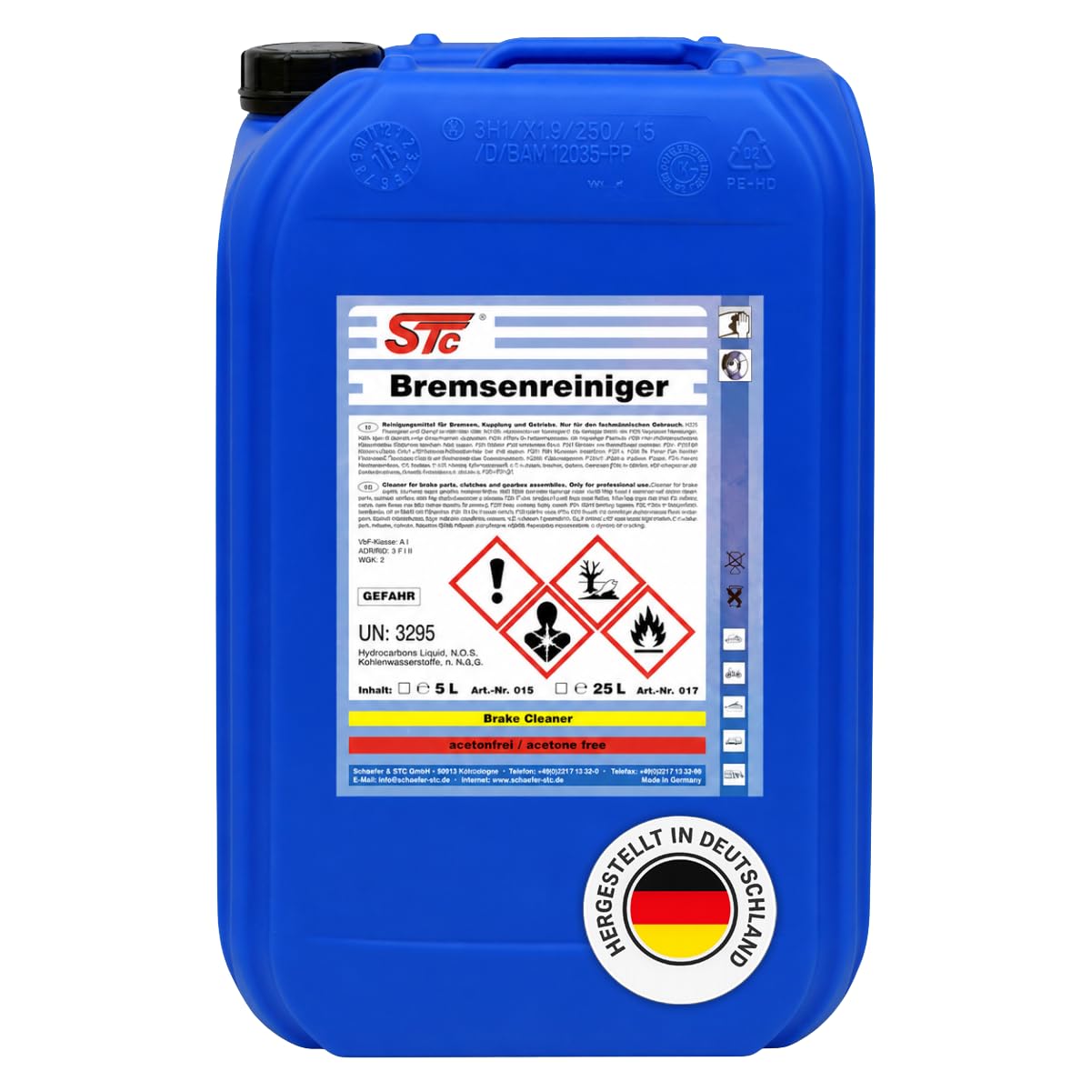 STC Bremsenreiniger 25L – Acetonfrei